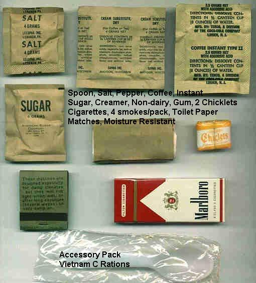 The Chow Line - Nestled amongst original components from a 1955 and 1957 Ration  Combat Individual (RCI) it is quite difficult to pick out which is the  replacement can I made for
